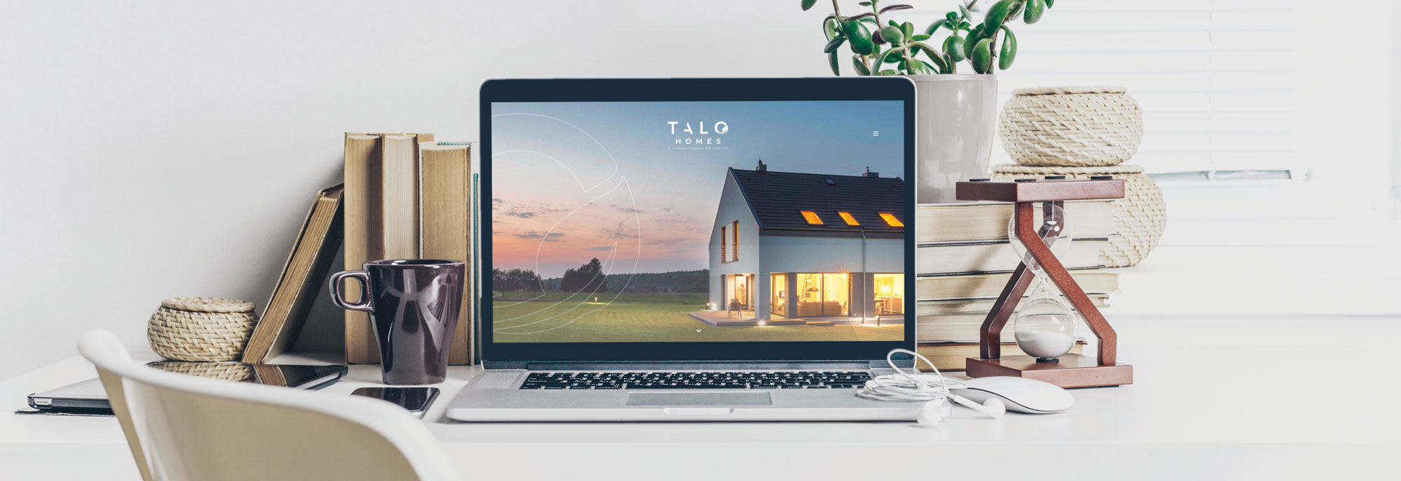 TALO Homes Website Development by Inventive