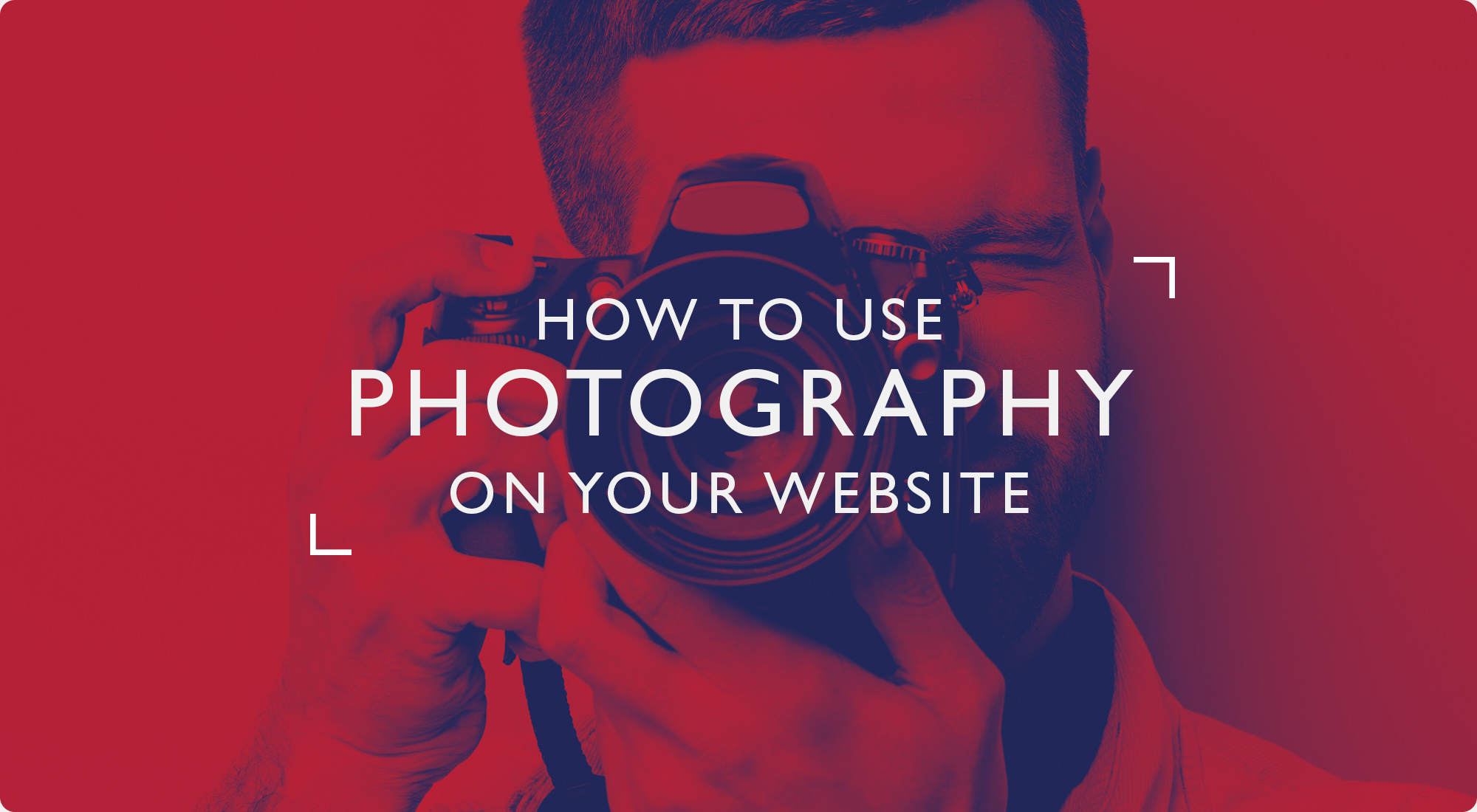 How to use photography on your website