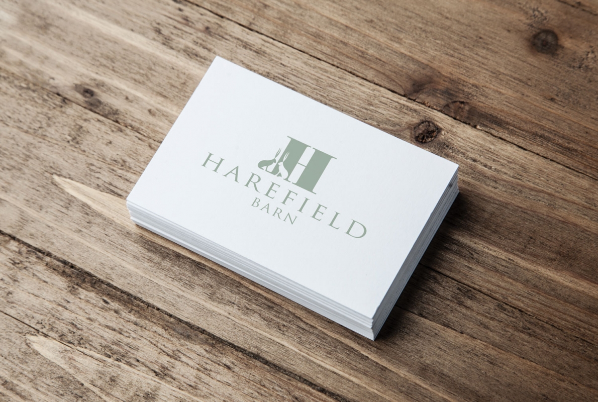 Harefield Barn Wedding Venue Logo Design